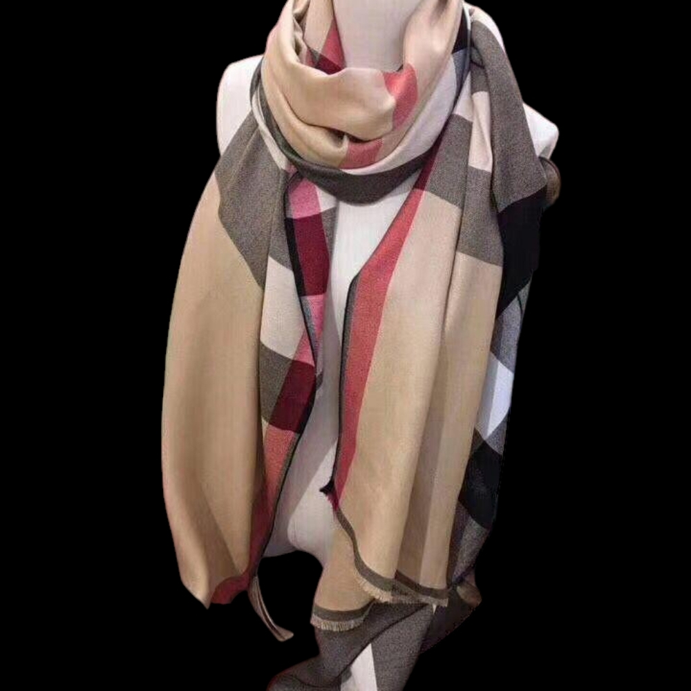 Burberry Silk/wool scarf